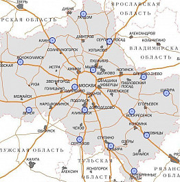 БТИ Московской области при выполнении кадастровых работ использует в режиме реального времени систему точного позиционирования