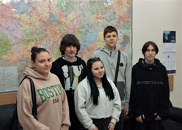 Студенты-землеустроители из колледжа «Энергия» на практике в Балашихинском филиале